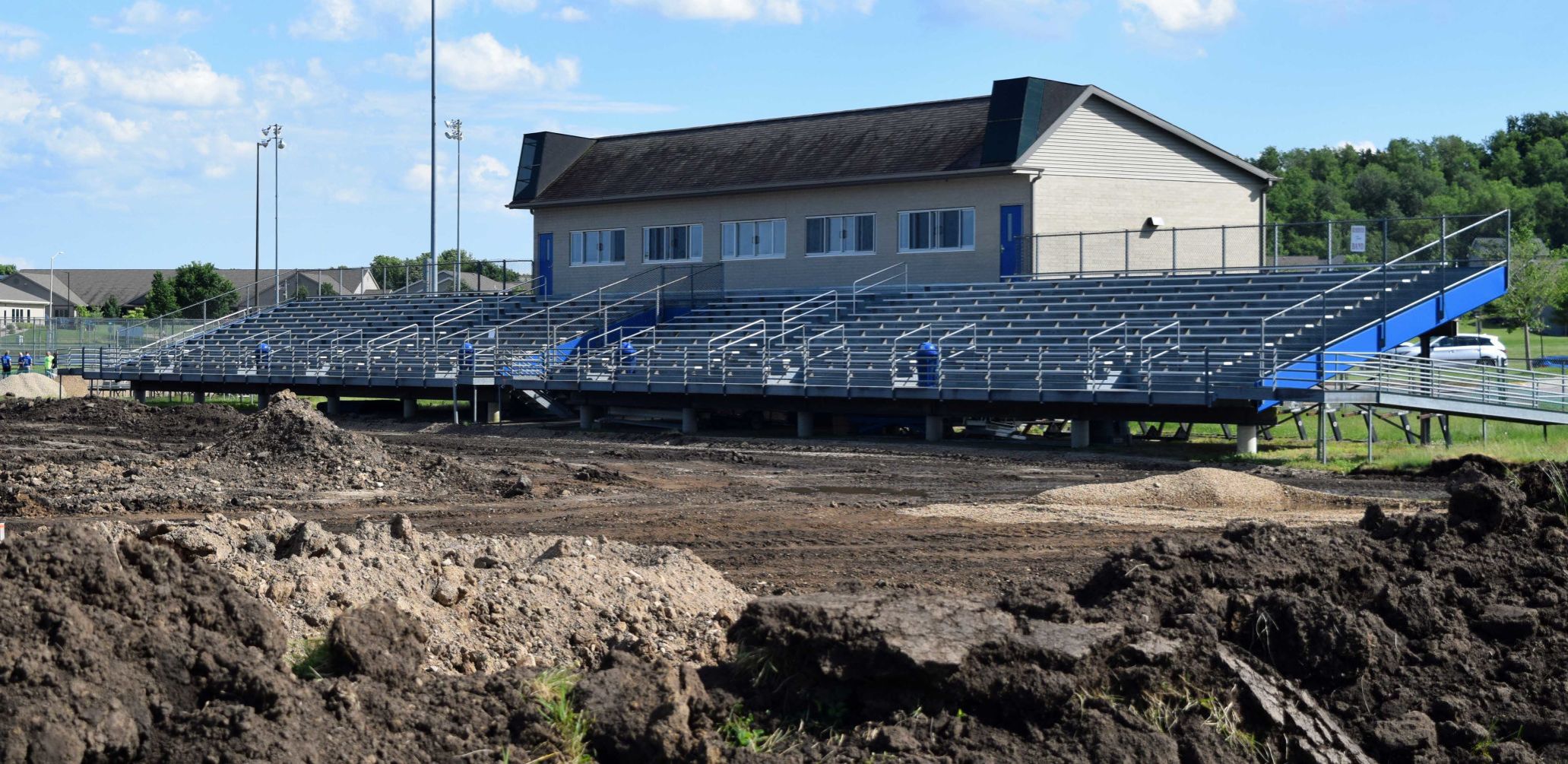 Lodi Stadium bleachers